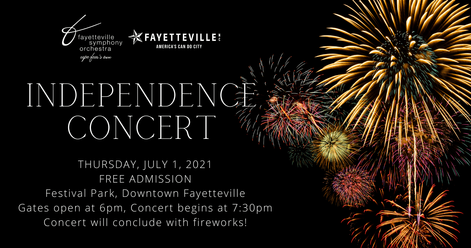 Events Independence Concert(1) Fayetteville Symphony